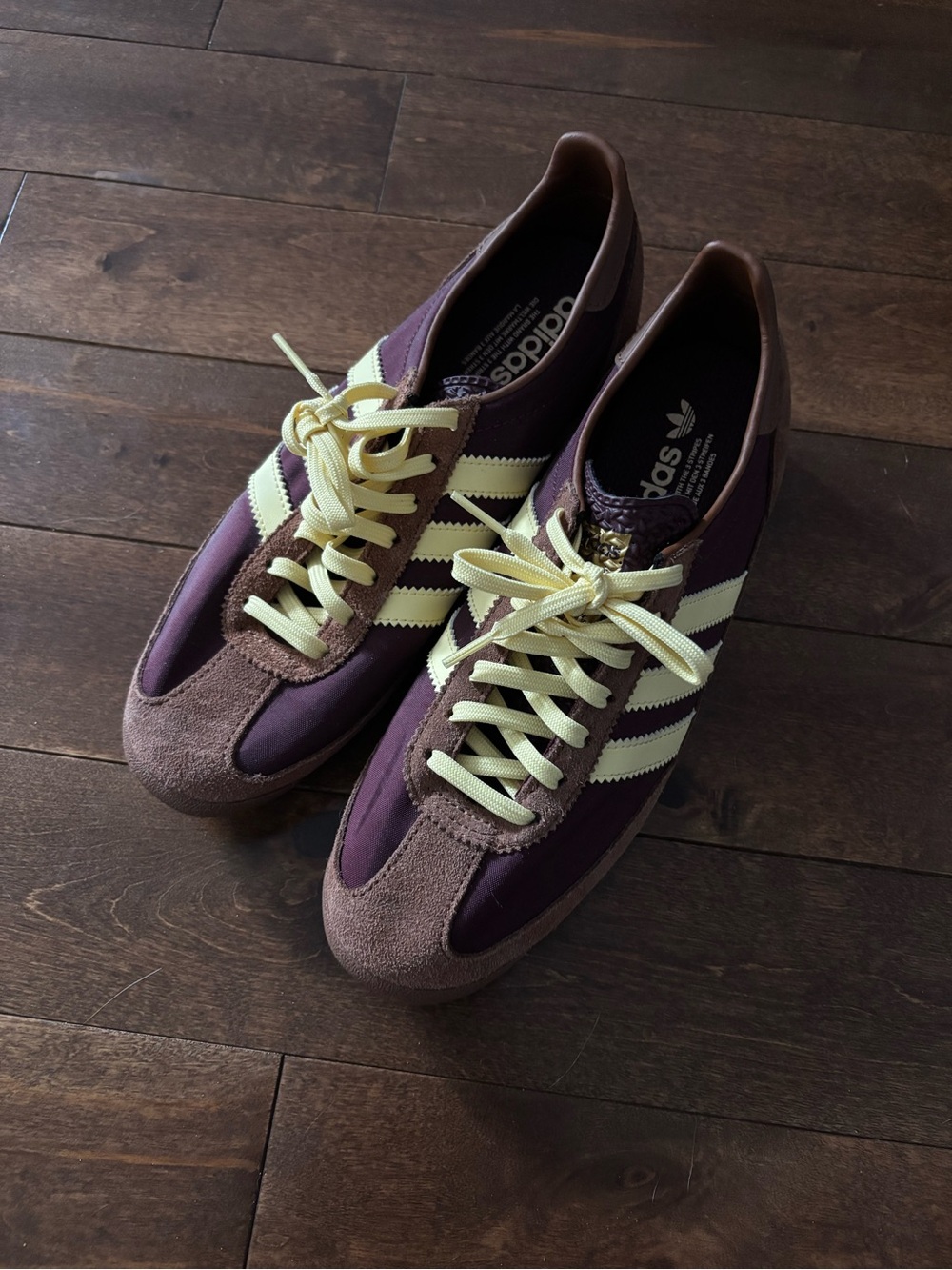 Adidas chocolate brown shoes size 8.5 BNWOT